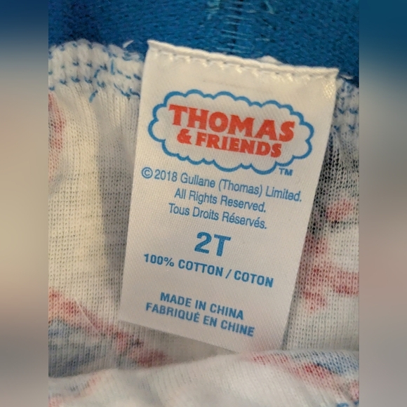 Thomas & Friends Blue and White Underwear & Socks Set 2T For  Train Lovers New! - Picture 4 of 6